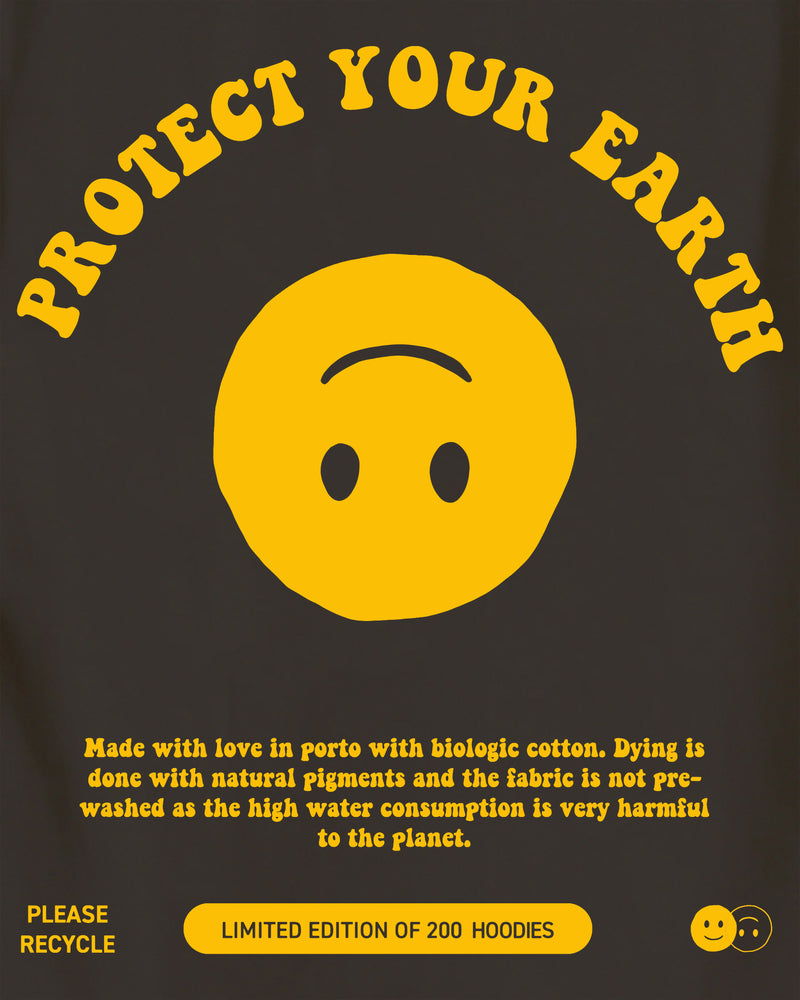 Protect Your Earth Hoodie - Off-Black