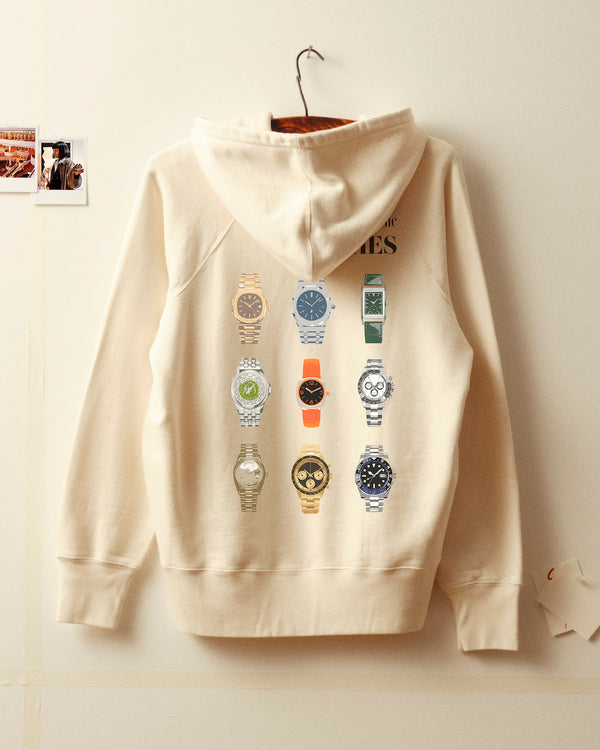 Iconic Timers Part 1 Hoodie - Ecru