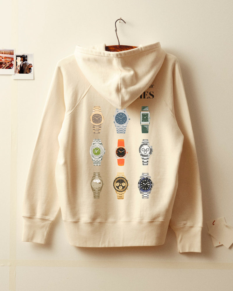 Iconic Timers Part 1 Hoodie - Ecru
