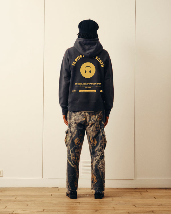Protect Your Earth Hoodie - Off-Black