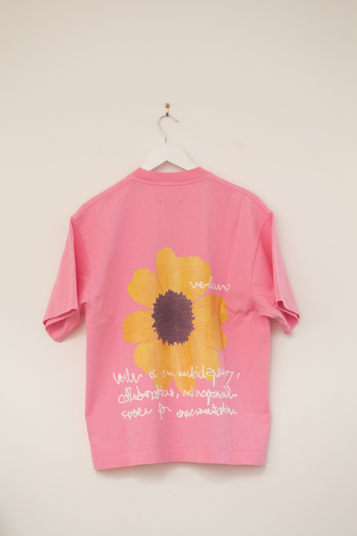 Sample Sale - Flower Power tee - Pink