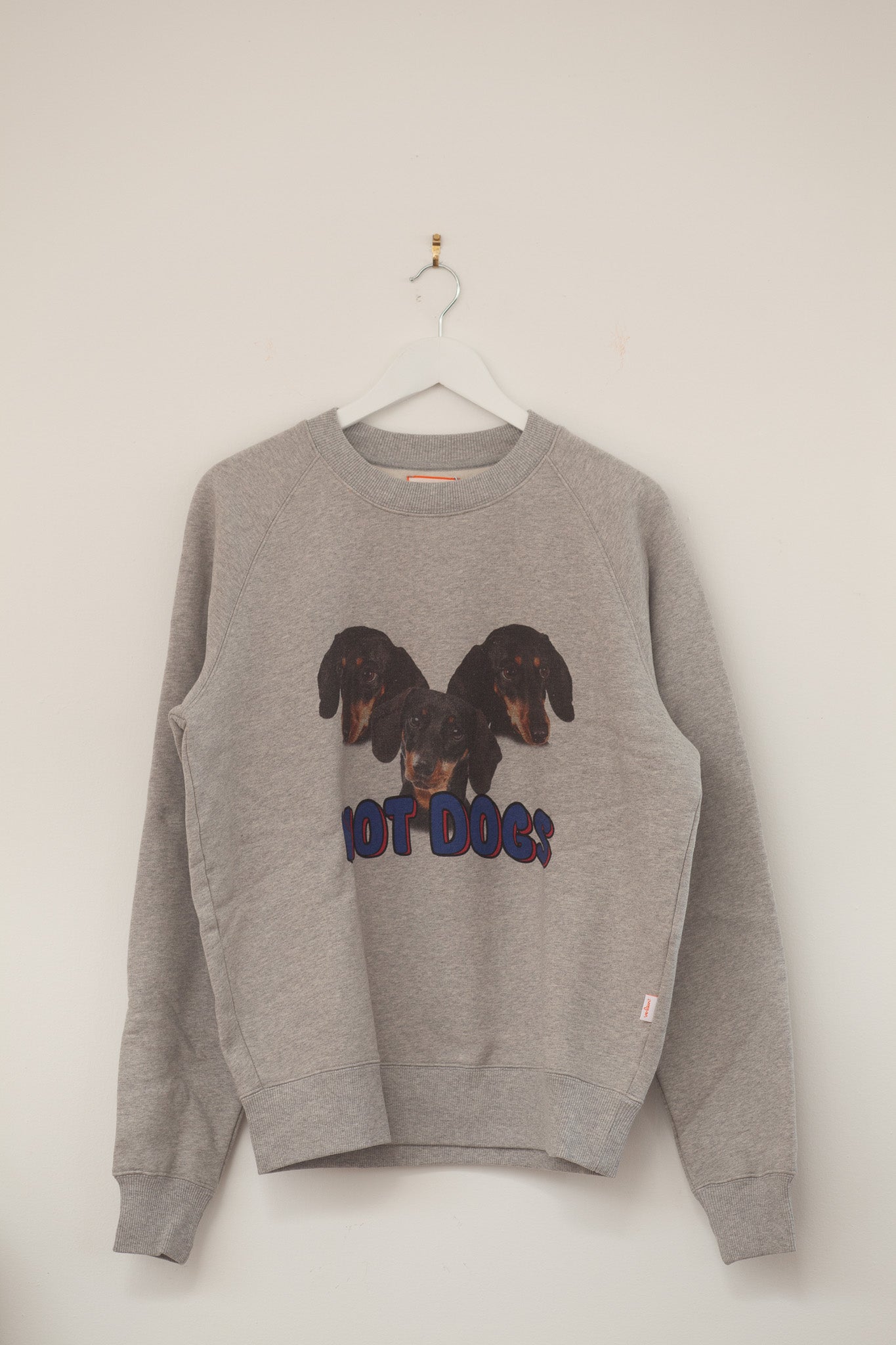 Sample Sale - Sweatshirt Hot Dogs -  Grey