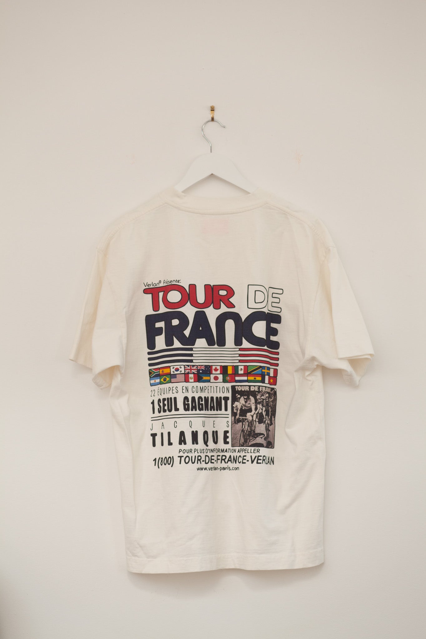 Sample Sale - Tour de France tee - Off White