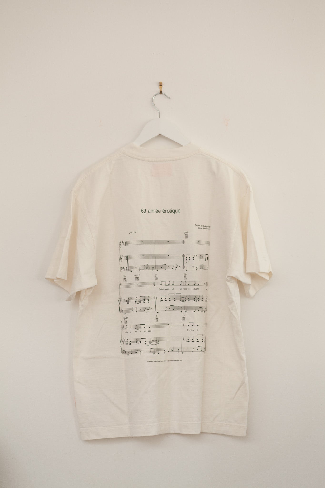 Sample Sale - I <3 69 tee - Off White