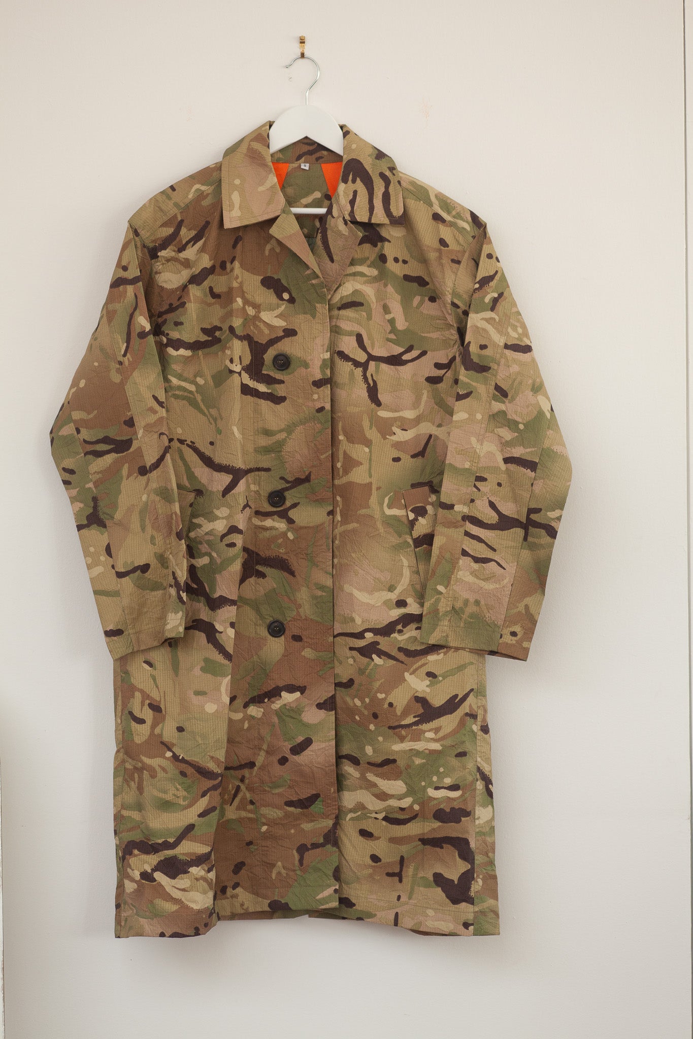 Sample Sale -  Logo Raincoat -  Camo