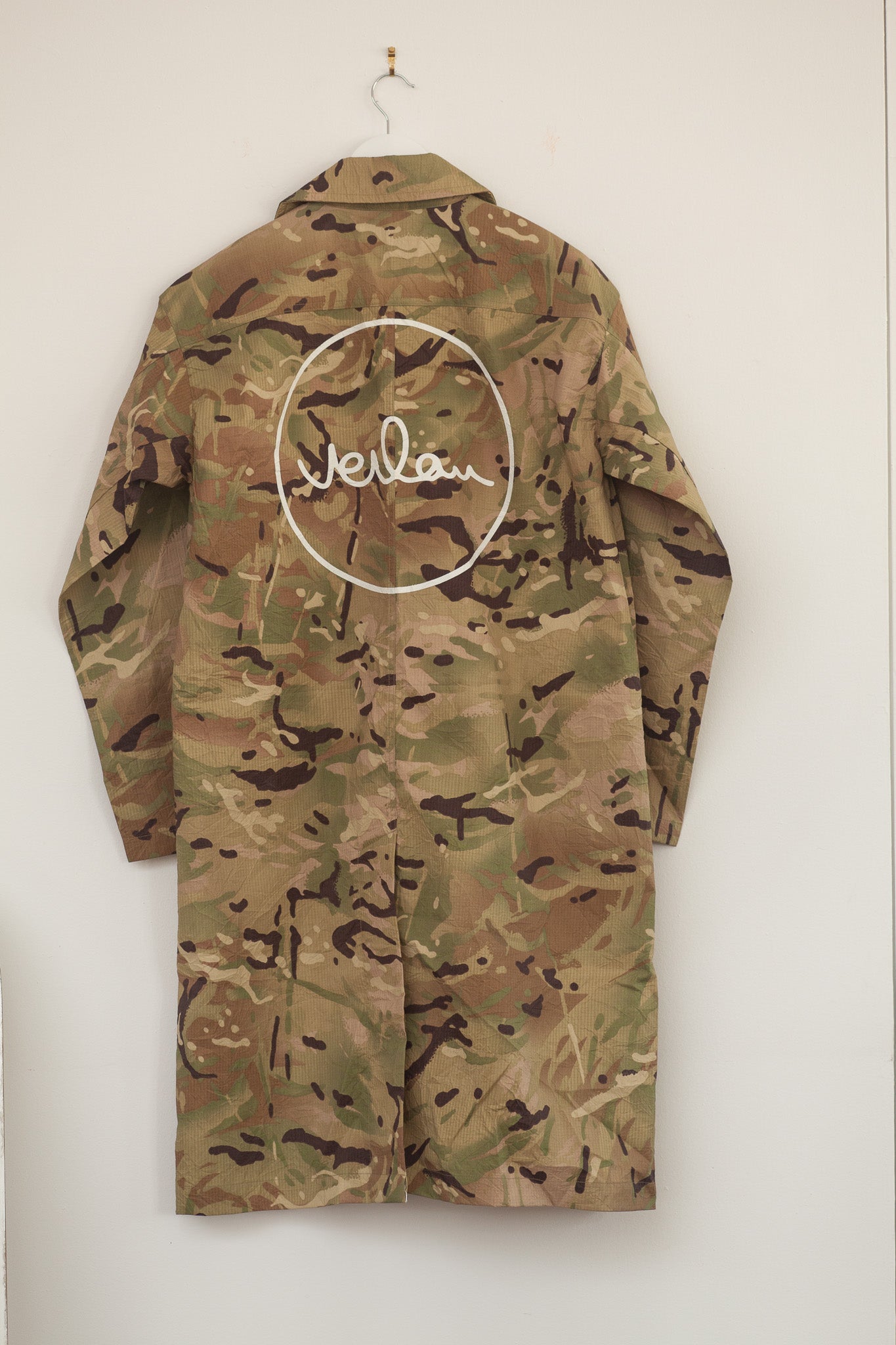 Sample Sale -  Logo Raincoat -  Camo