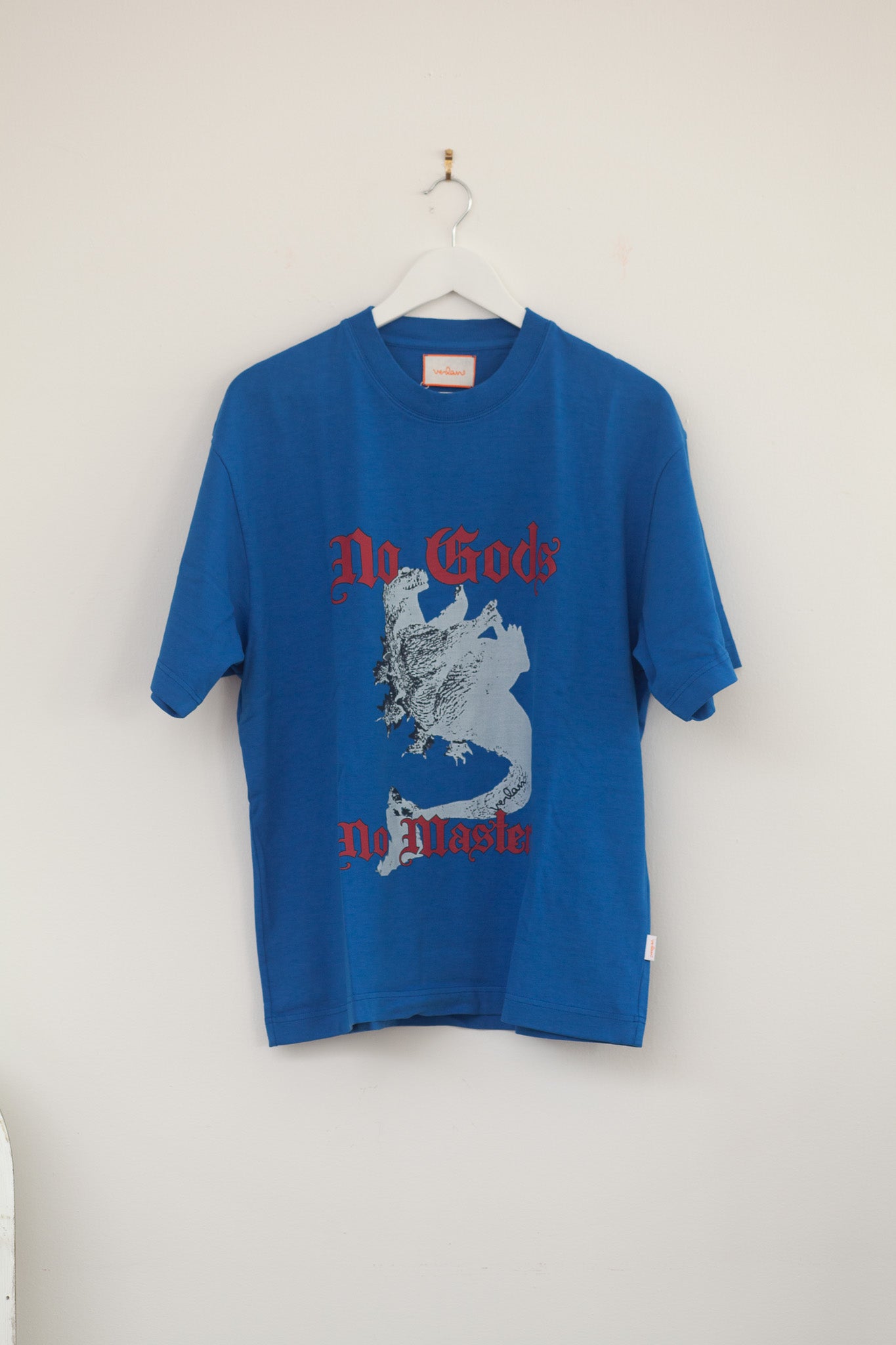 Sample Sale - No Gods tee - Princess Blue