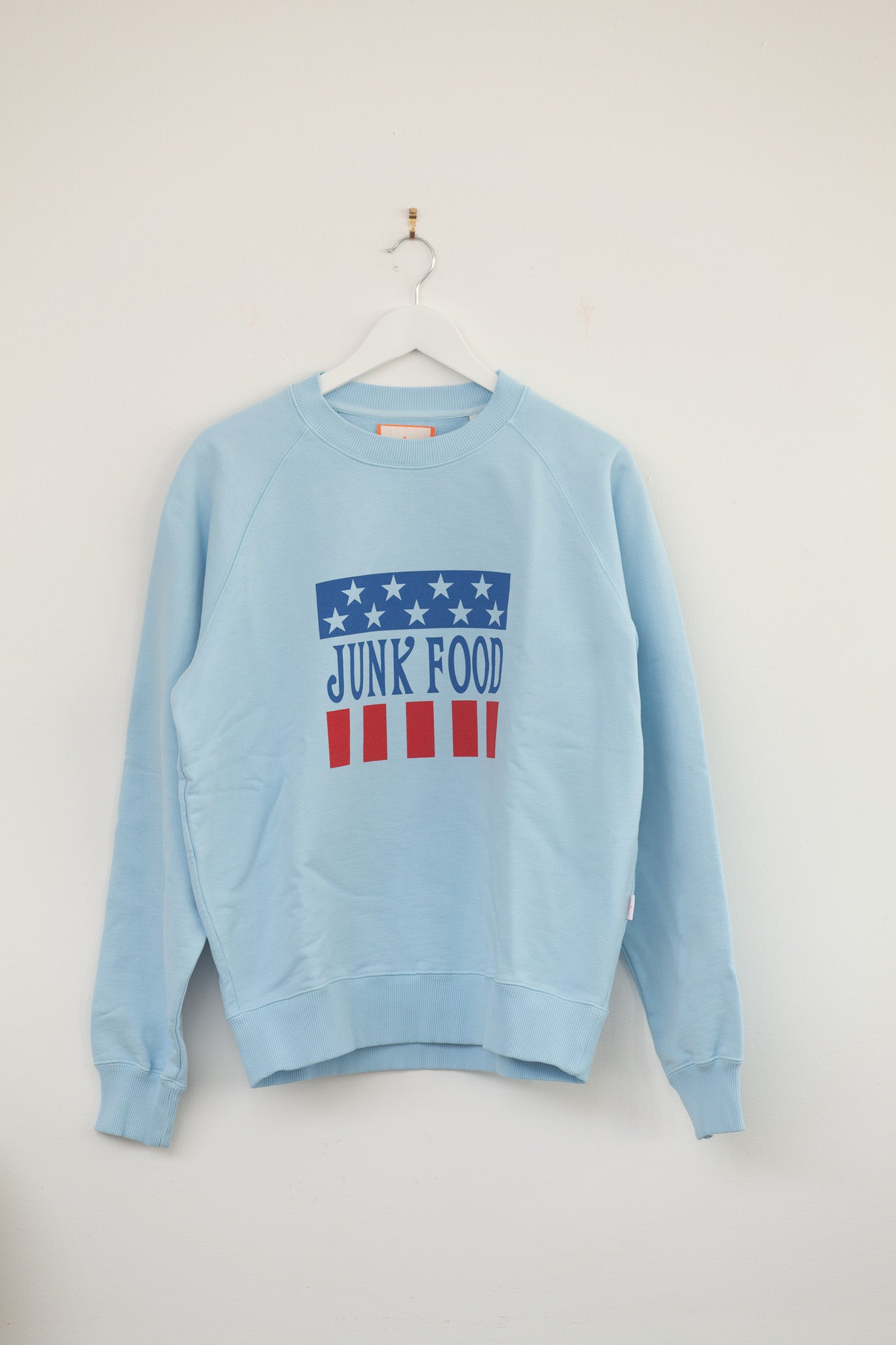 Sample Sale - Junk Food Sweatshirt -  Light Blue