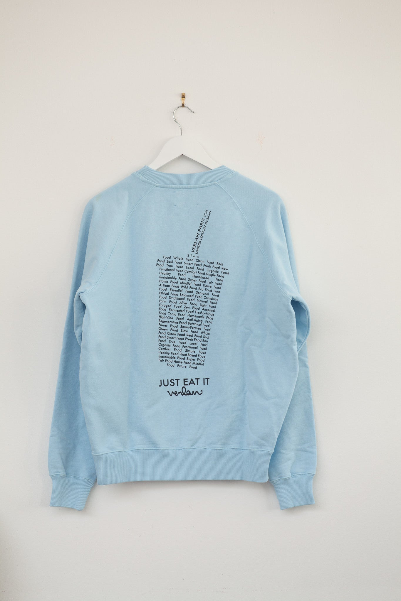 Sample Sale - Junk Food Sweatshirt -  Light Blue