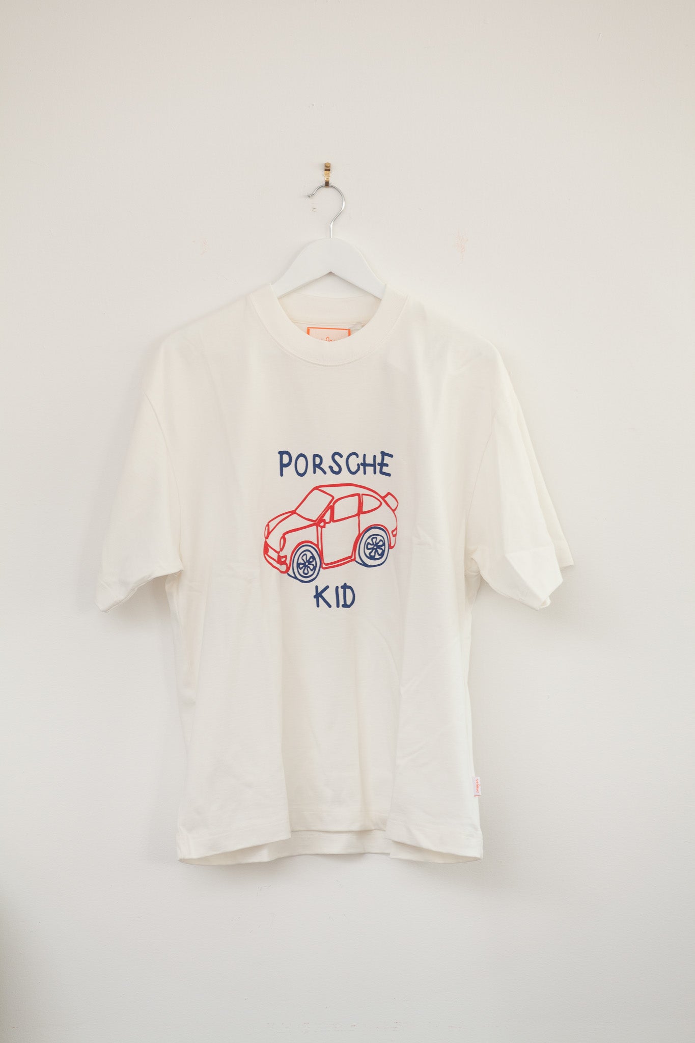 Sample Sale - Car Kid tee - Off White