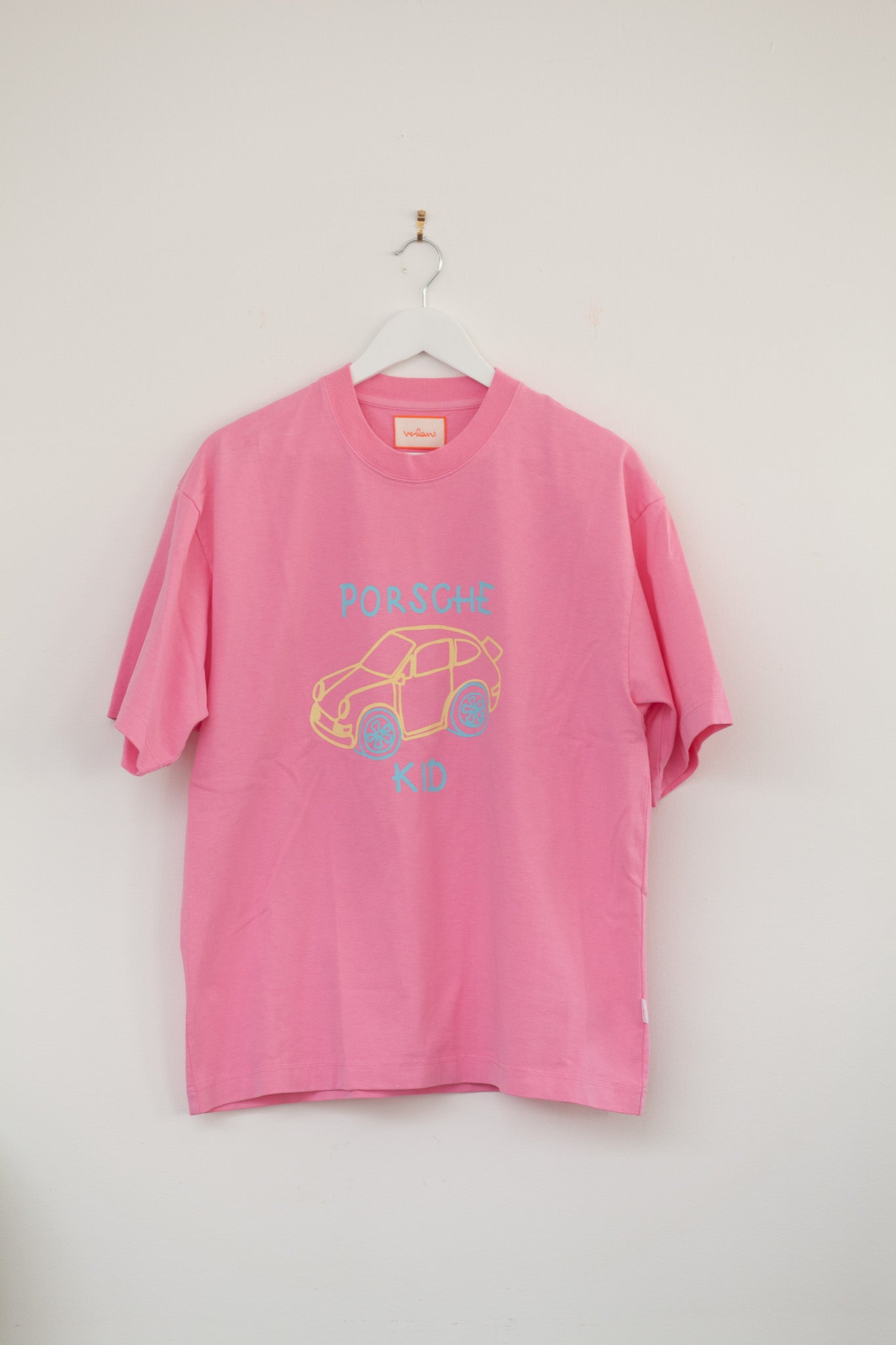 Sample Sale - Car Kid tee - Pink