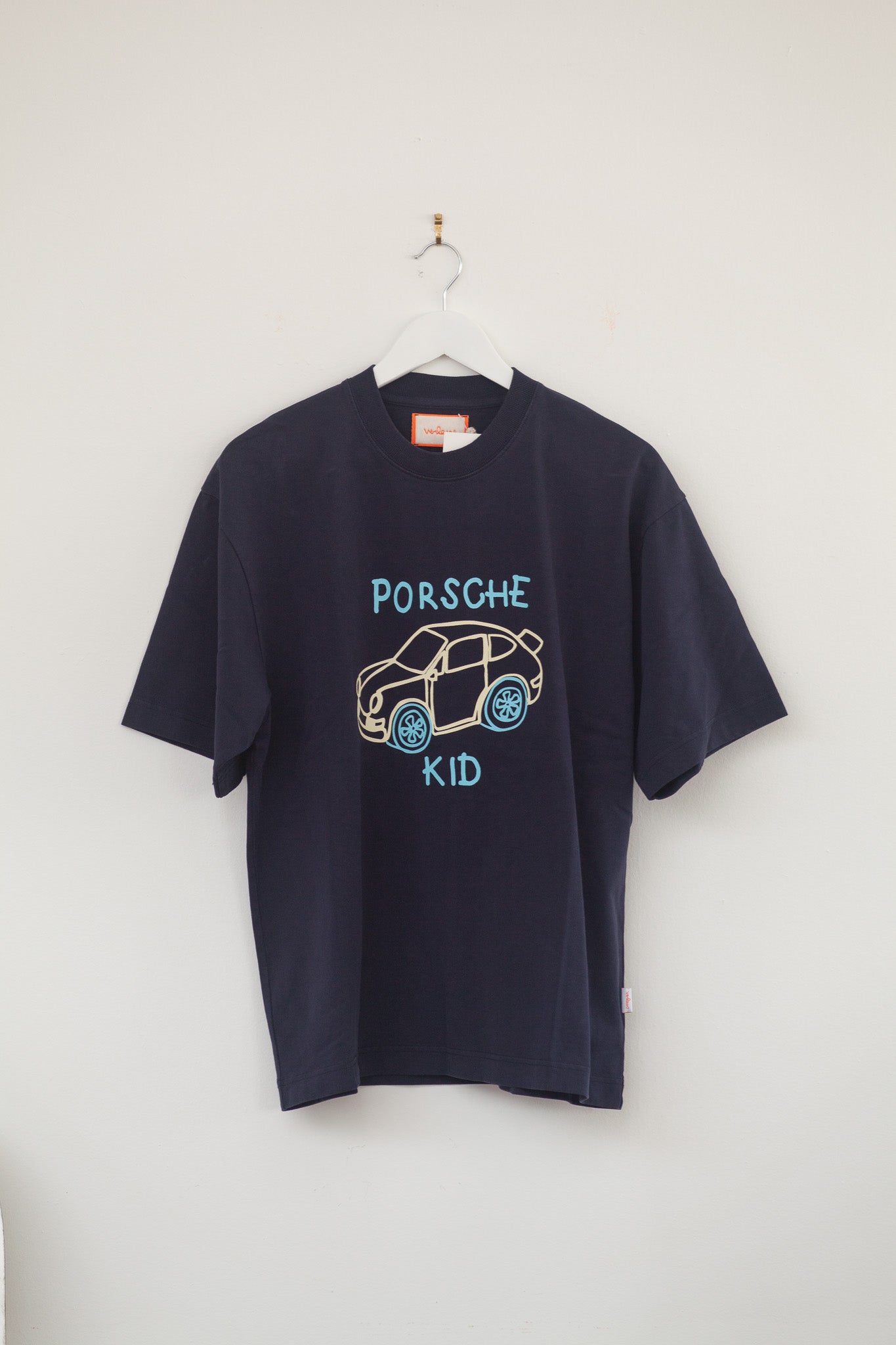 Sample Sale - Porsche Kid tee - Navy