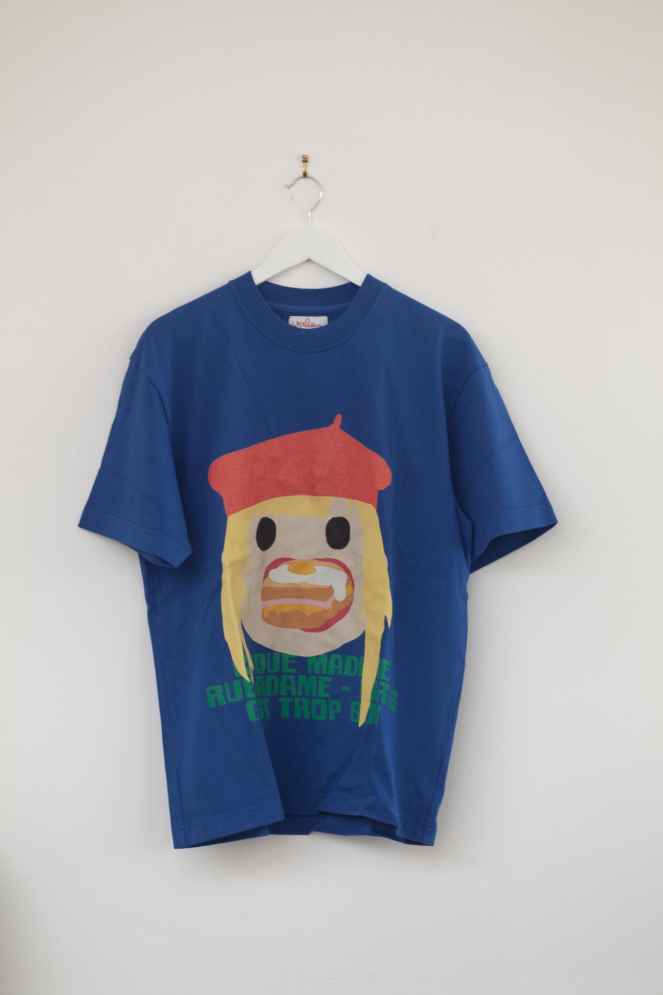 Sample Sale - Croque tee - Blue