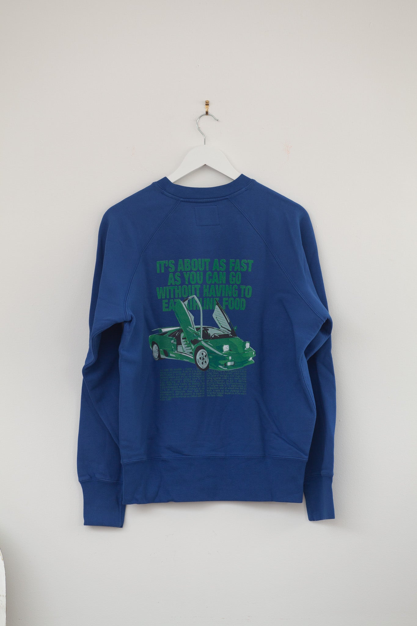 Sample Sale - Divorce Sweatshirt - Blue