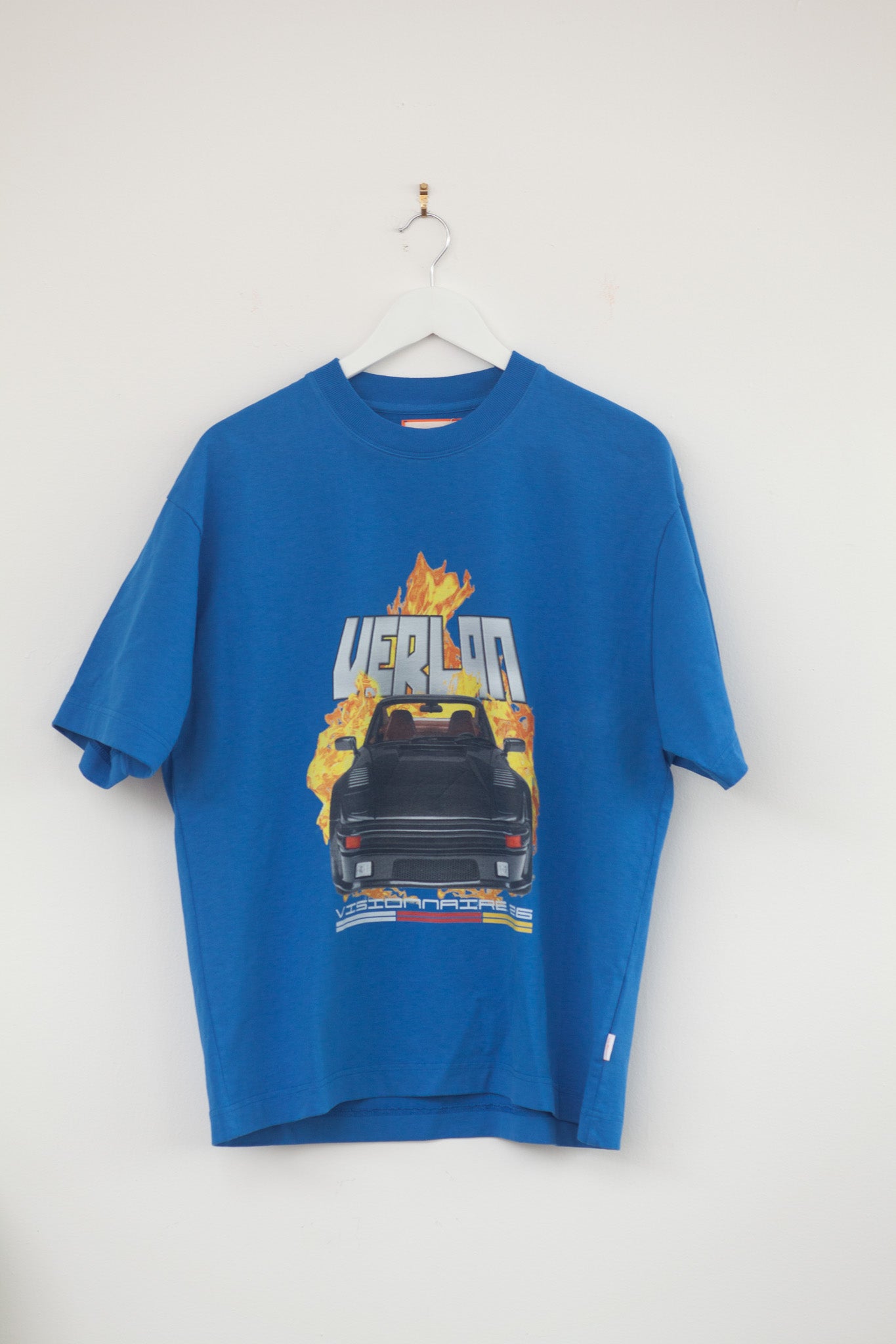 Sample Sale - Fire tee - Blue