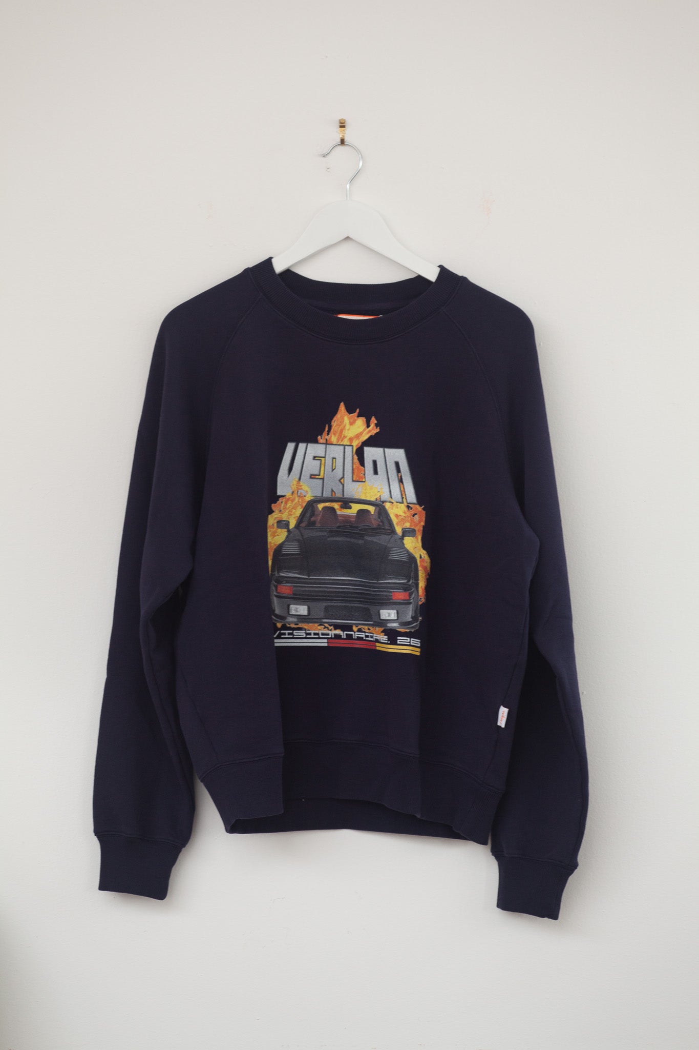 Sample Sale - Fire Sweatshirt - Navy
