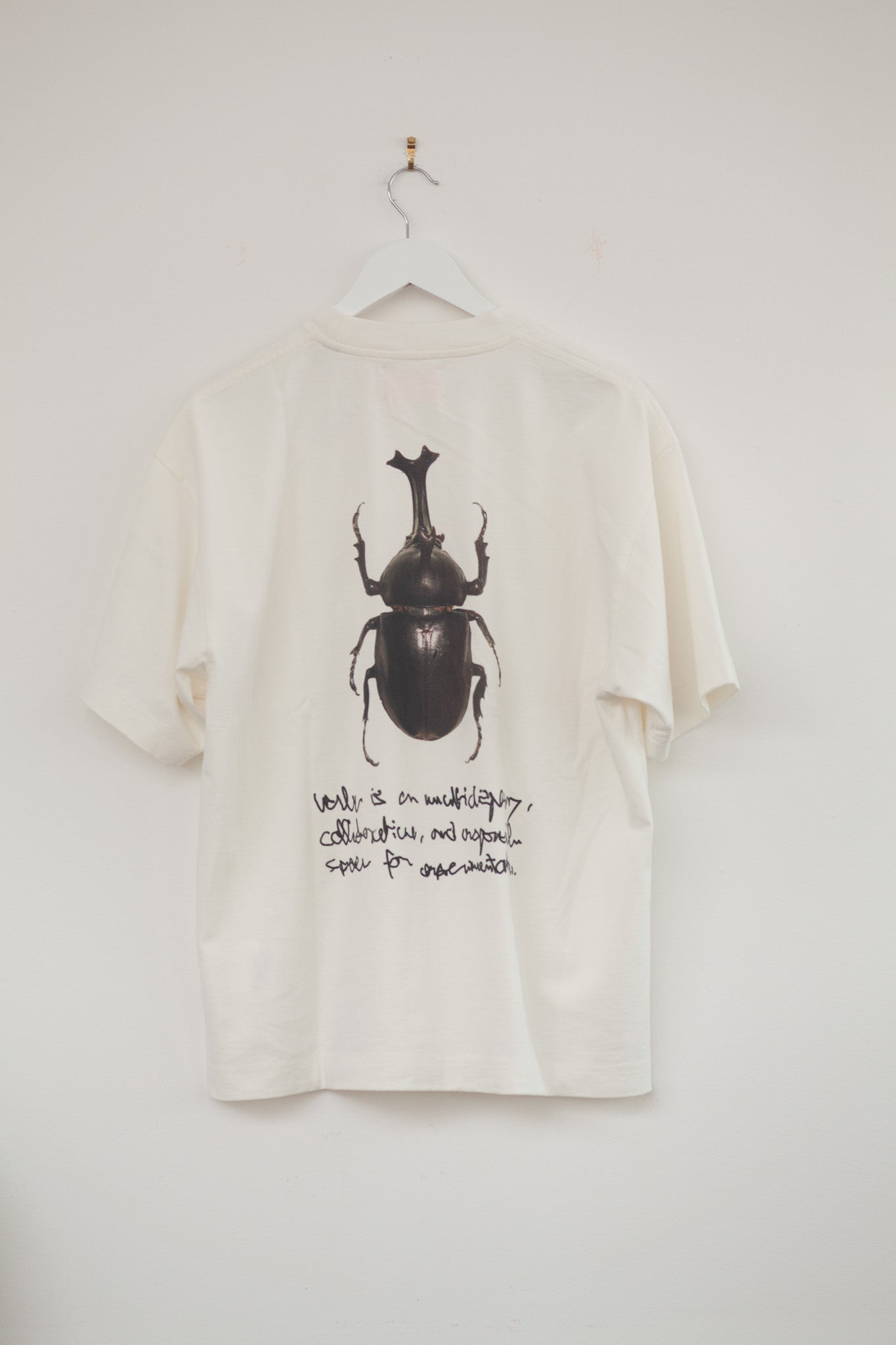Sample Sale - Beetle tee - Off White