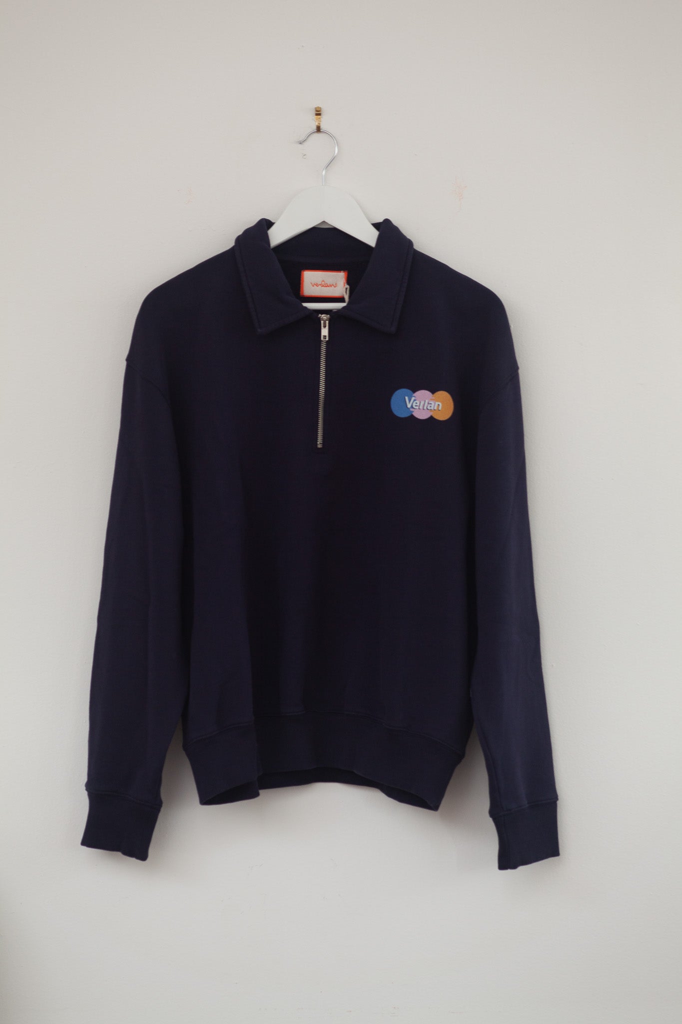 Sample Sale - Credit Zip Polo - Navy