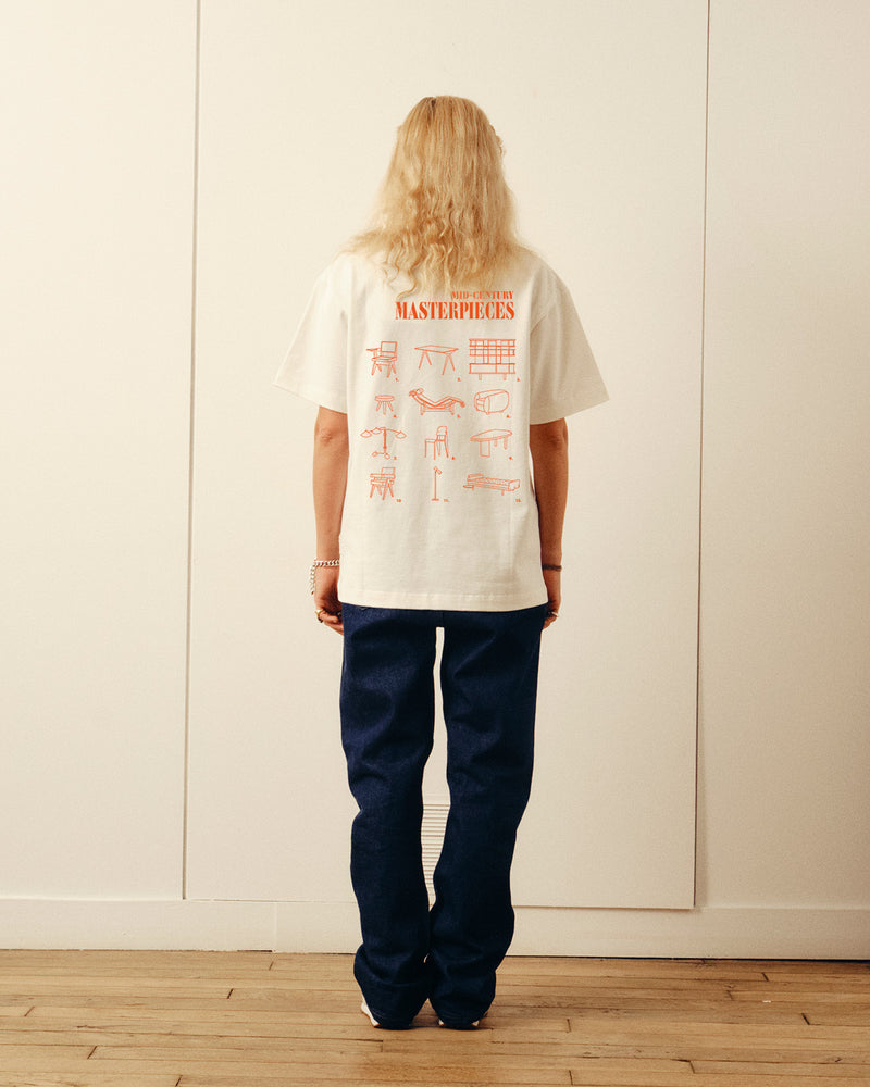 Masterpieces t-shirt - Ecru
