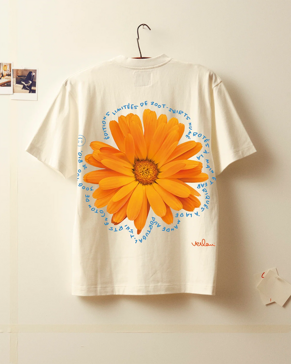 Flower Power t-shirt - Ecru