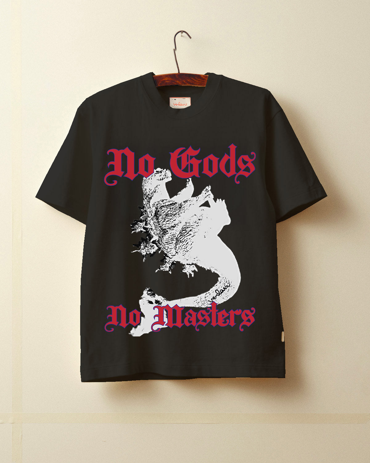 No Gods tee - Black