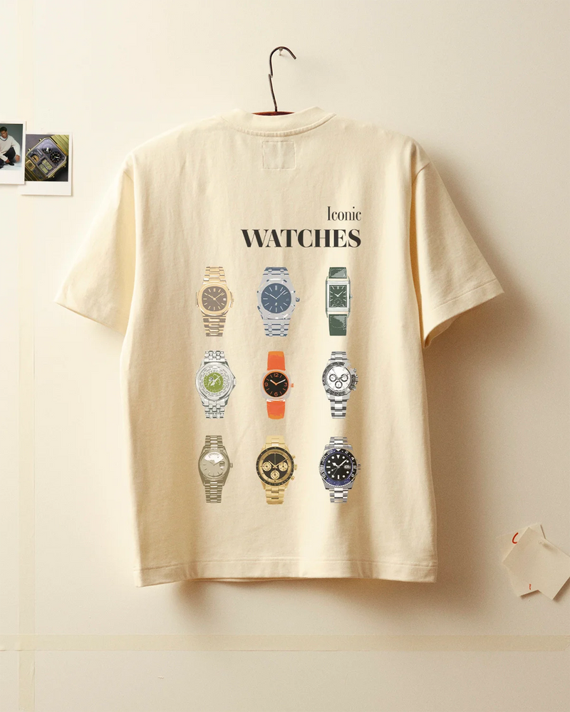 Iconic Timers Part 1 t-shirt - Ecru