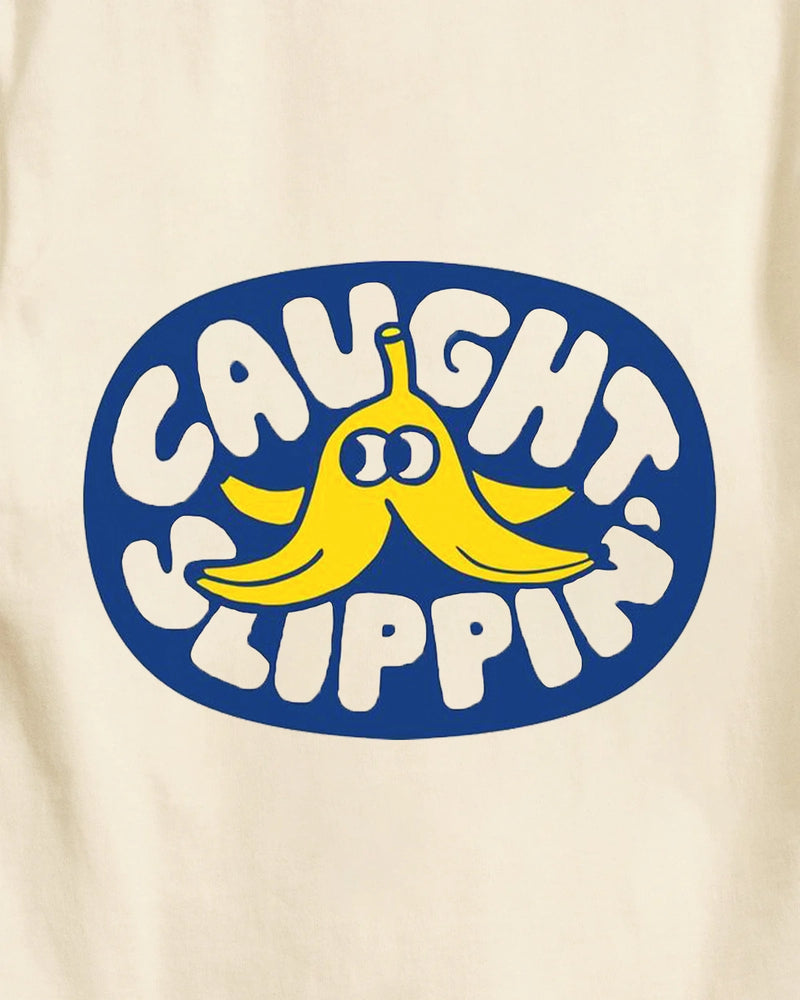 Caught Slippin' t-shirt - Ecru