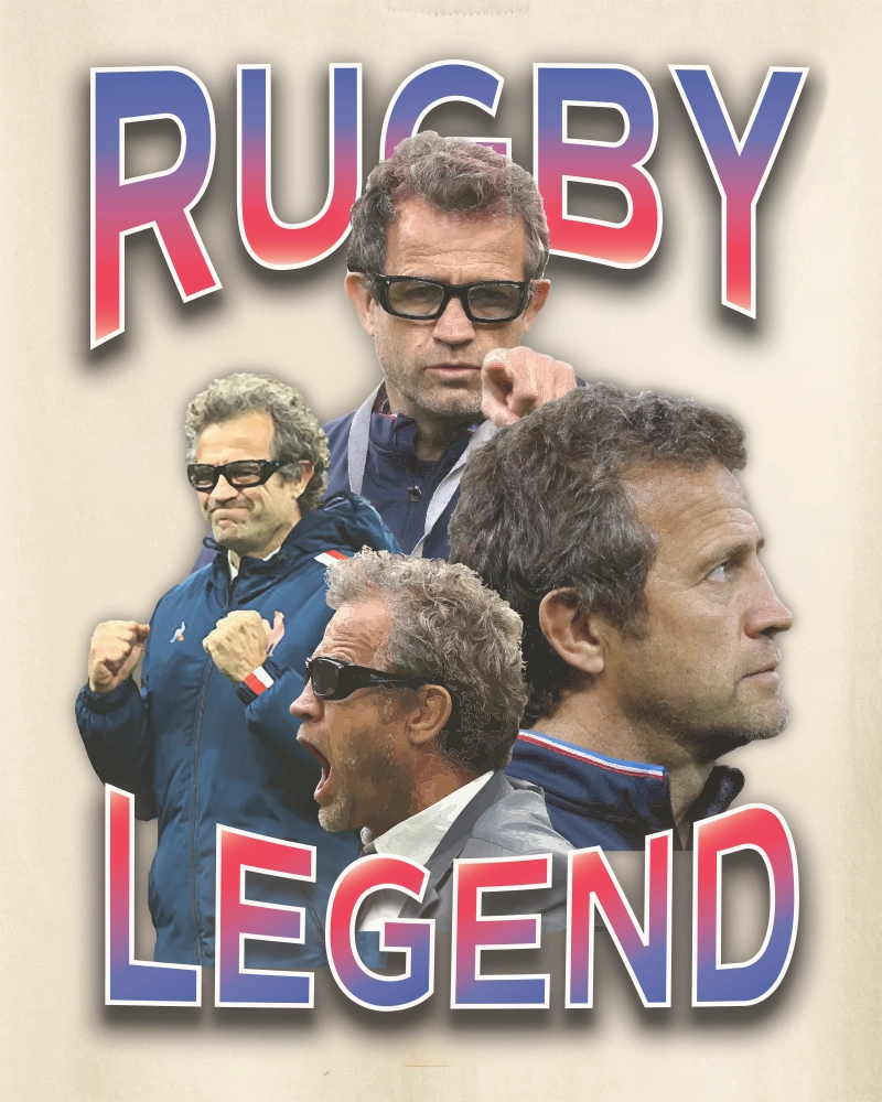 T-shirt Rugby Legend - Ecru
