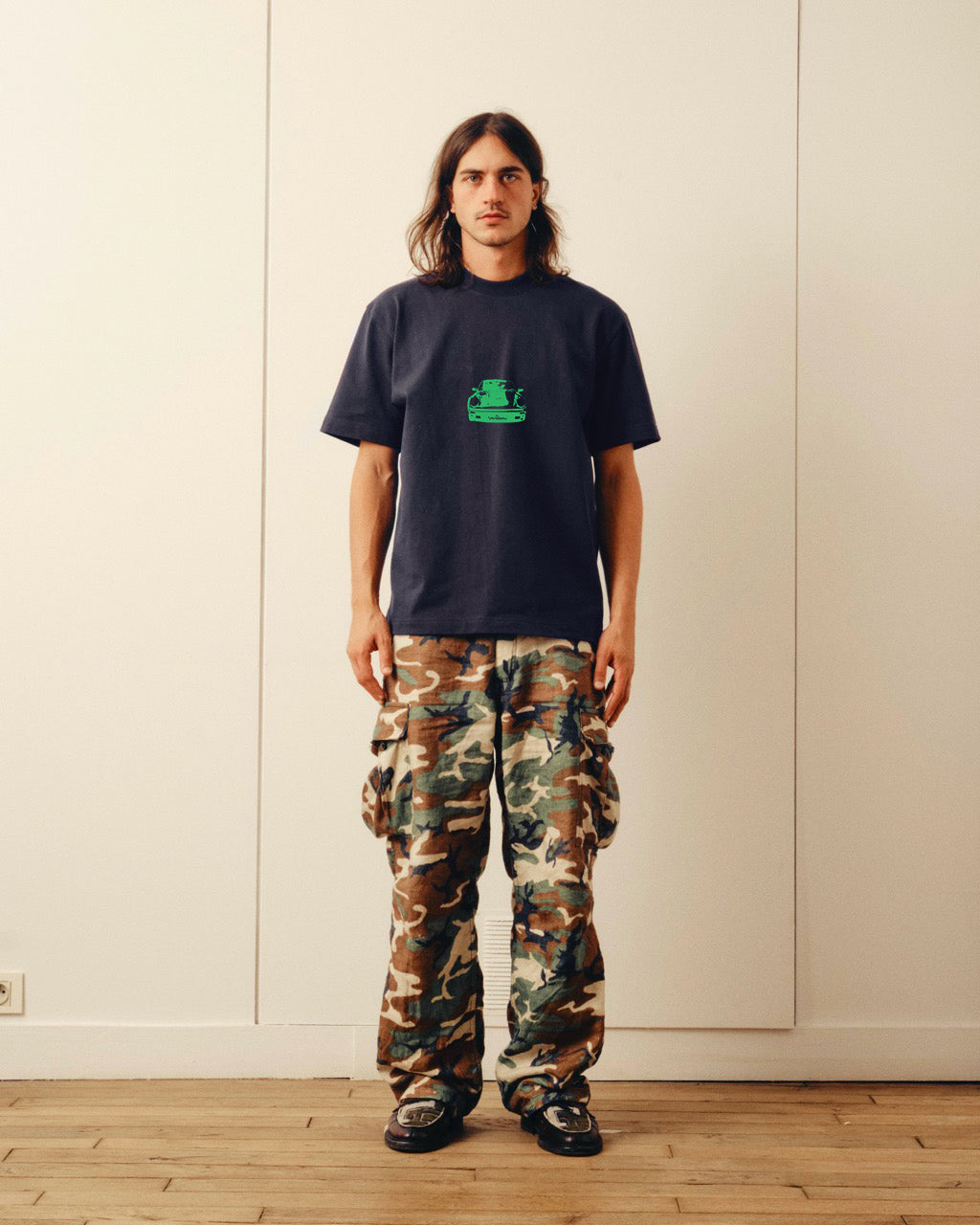 Turbo tee - Navy