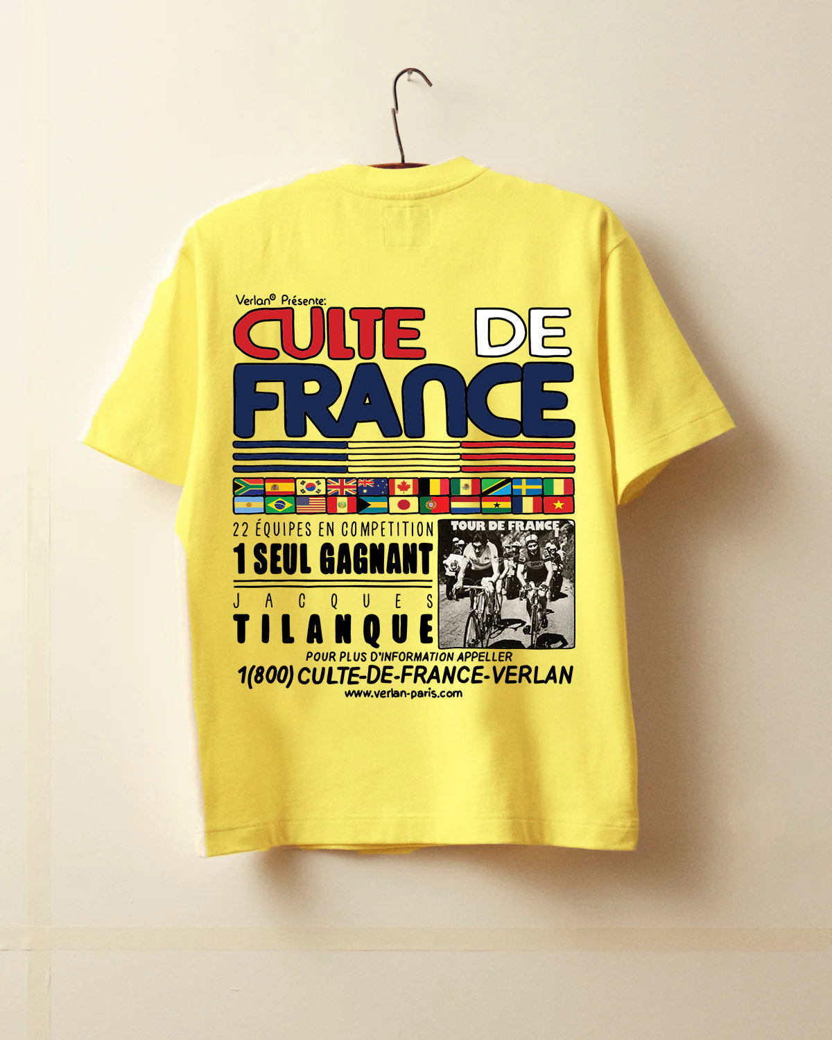 Cult tee - Yellow