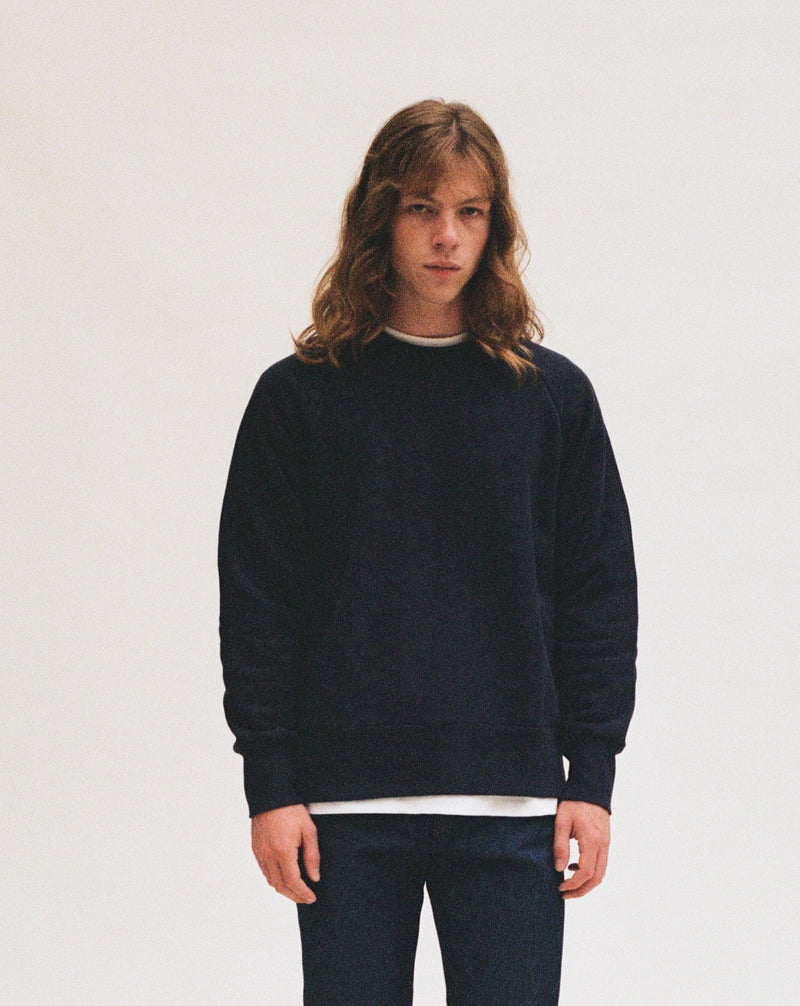 Navy sweatshirt