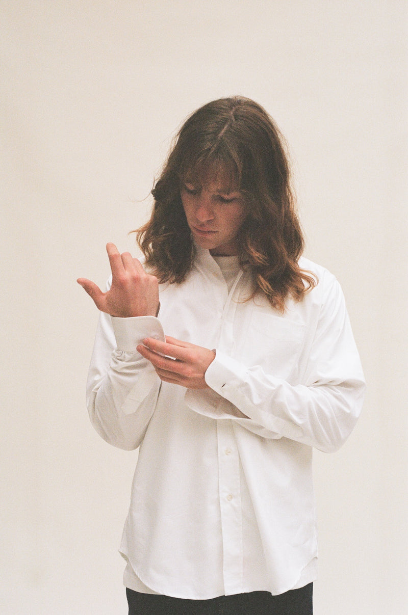 White JFK Oxford shirt