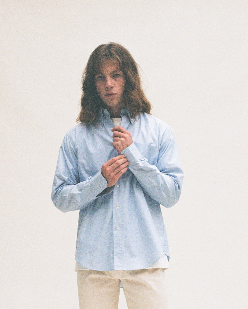 Blue JFK Oxford shirt