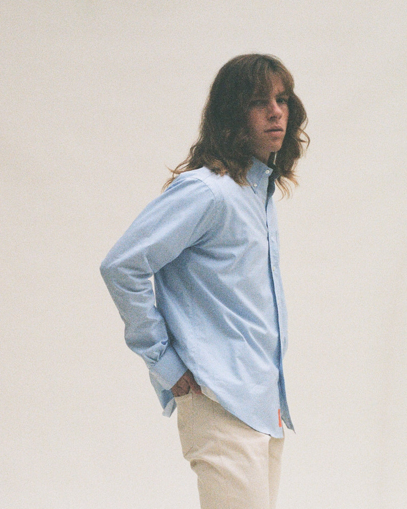 Blue JFK Oxford shirt