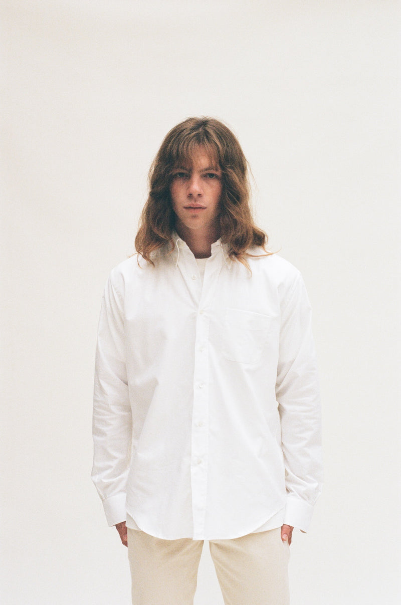 White JFK Oxford shirt