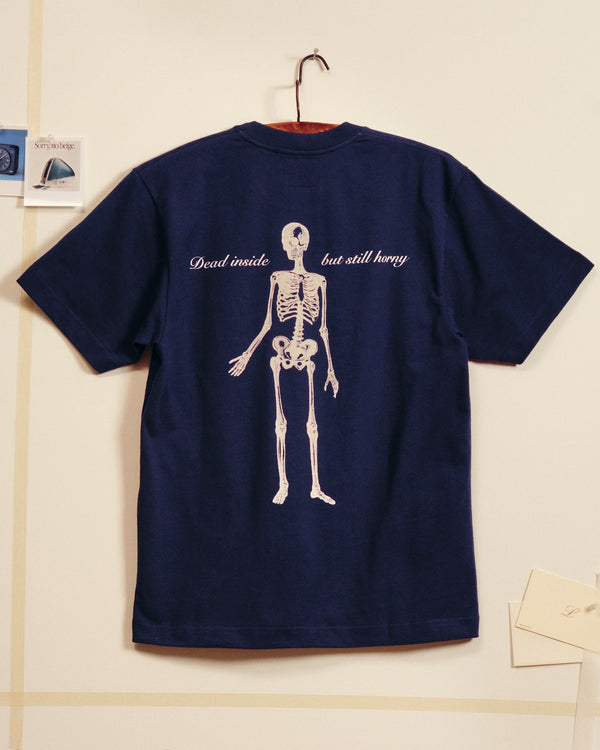 Dead and Horny?! t-shirt - Navy