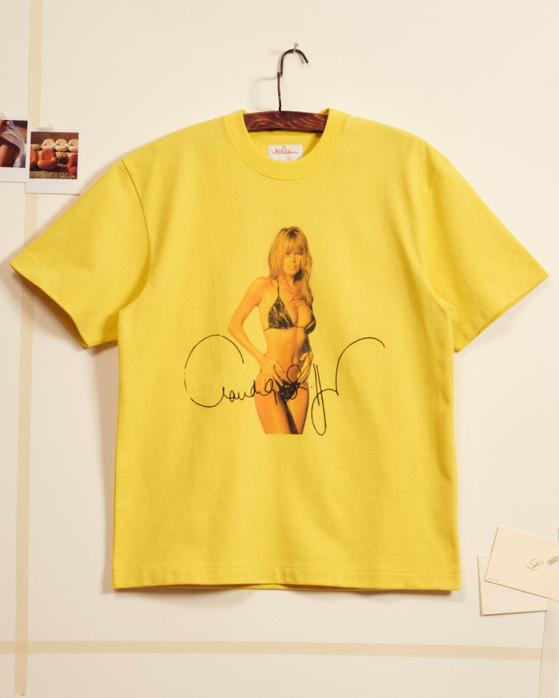 Life Goal t-shirt - Bright Yellow