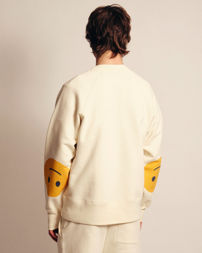 lol Sweatshirt - Ecru
