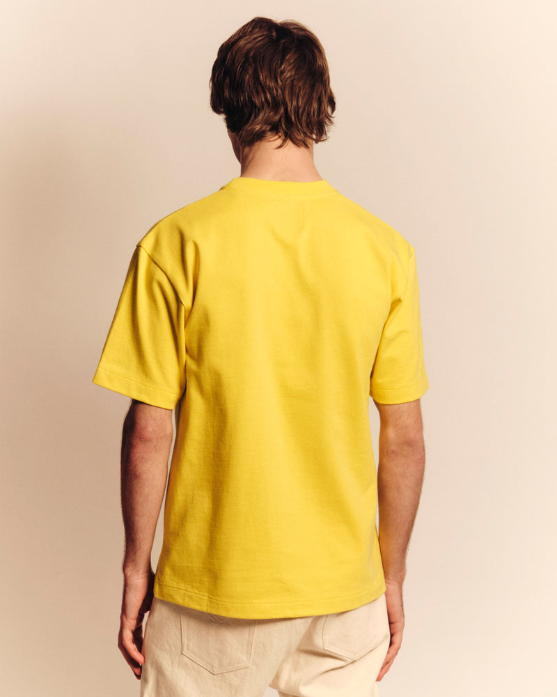 Life Goal t-shirt - Bright Yellow