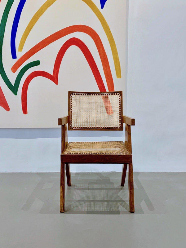 Pierre Jeanneret - Office Chair with Floating Back, CA 55-Verlan