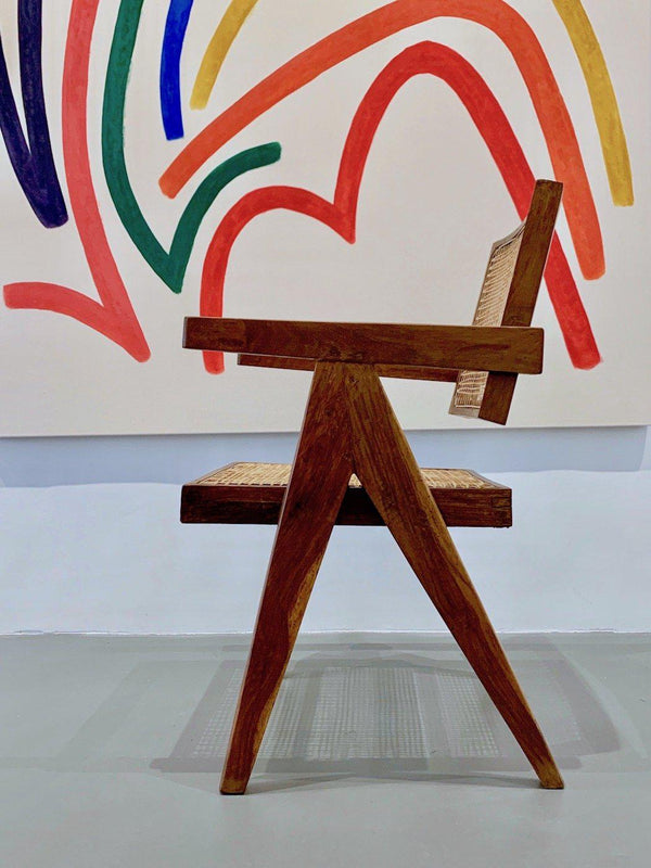 Pierre Jeanneret - Office Chair with Floating Back, CA 55-Verlan