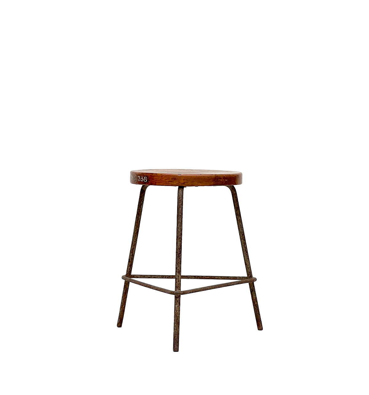 Pierre Jeanneret - Iron Stool, CA. 60