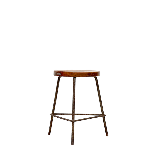 Pierre Jeanneret - Iron Stool, CA. 60