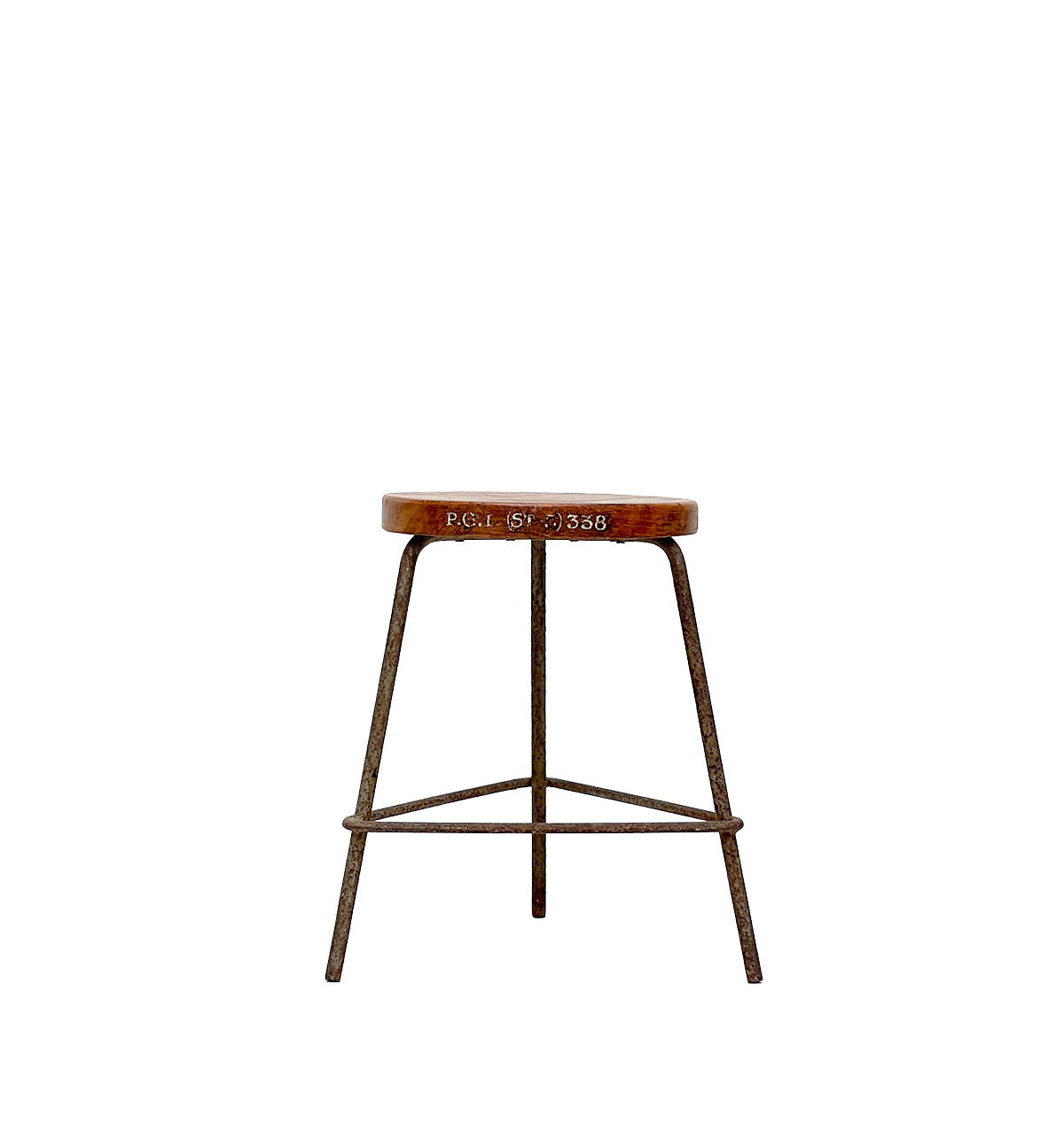 Pierre Jeanneret - Iron Stool, CA. 60