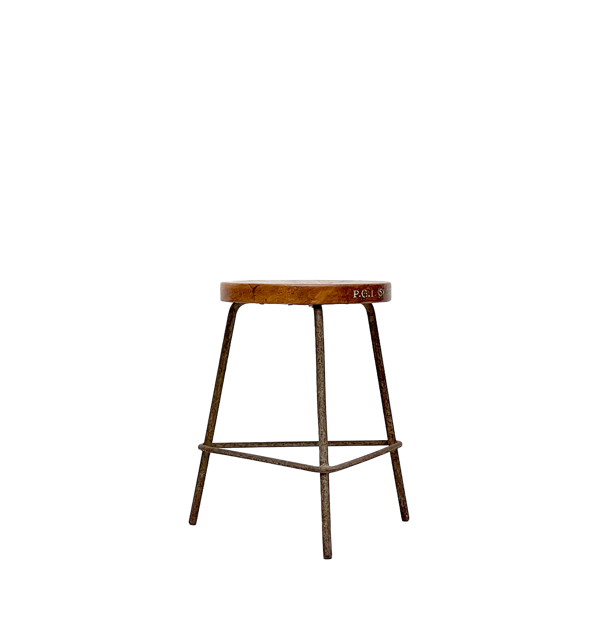 Pierre Jeanneret - Iron Stool, CA. 60