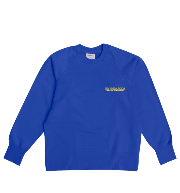 Vintage Car Sweatshirt #6 - Royal Blue