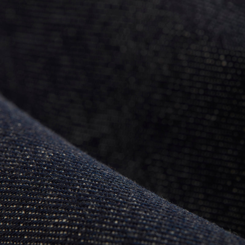 RAW BLUE DENIM - ORANGE GROSGRAIN-Verlan