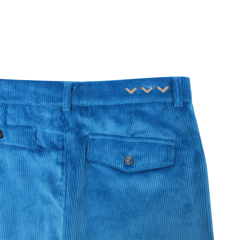 in365 Mens Slim Fit Solid Corduroy Trouser  Navy Blue