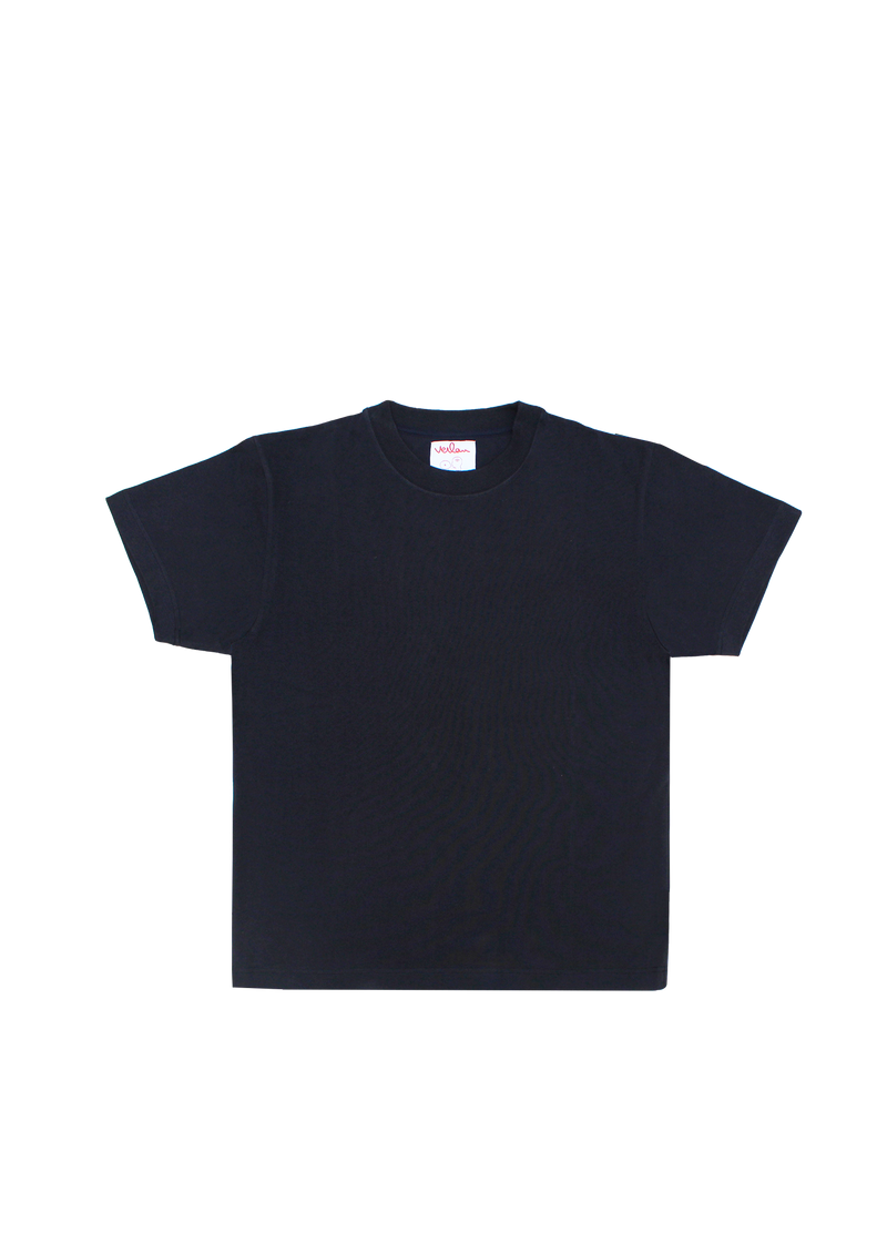 Navy t-shirt with branding