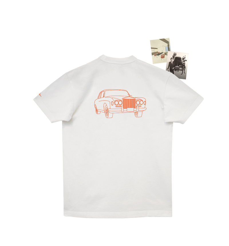 Pre-order vintage car t-shirt #10 - Ecru